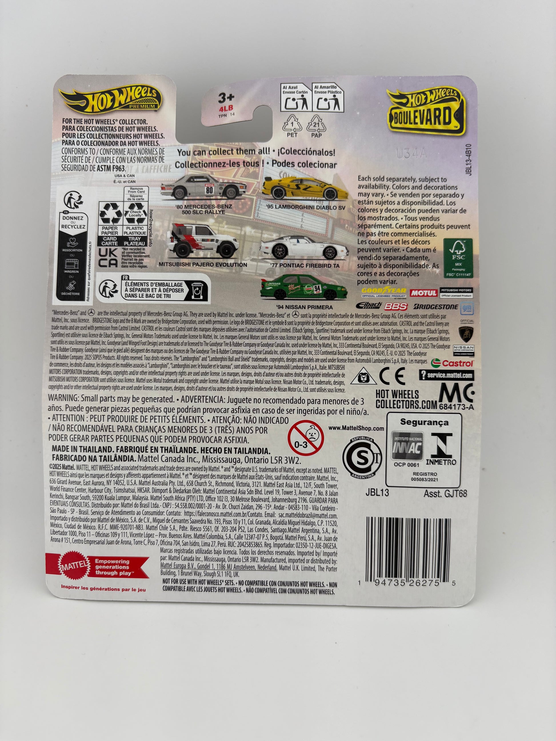 Hot Wheels Premium ’95 Lamborghini Diablo SV – Boulevard 132