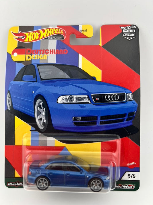 Hot Wheels Premium Audi S4 Quattro – Deutschland Design (5/5) Fishwheels