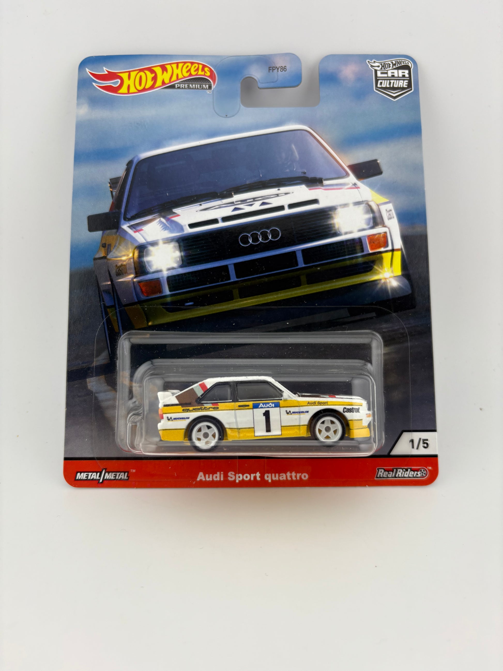 Hot Wheels Premium – Audi Sport Quattro (Thrill Climbers Series)
