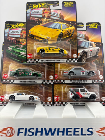 Hot Wheels Premium Boulevard #131-135 Full Set