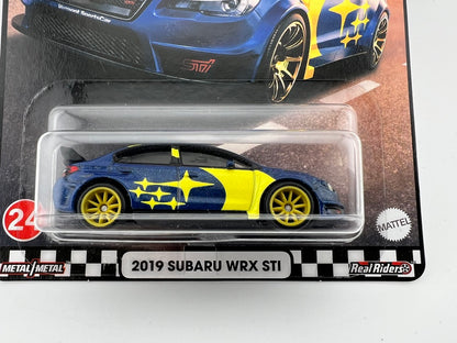 Hot Wheels Premium Boulevard 2019 Subaru WRX STI Fishwheels