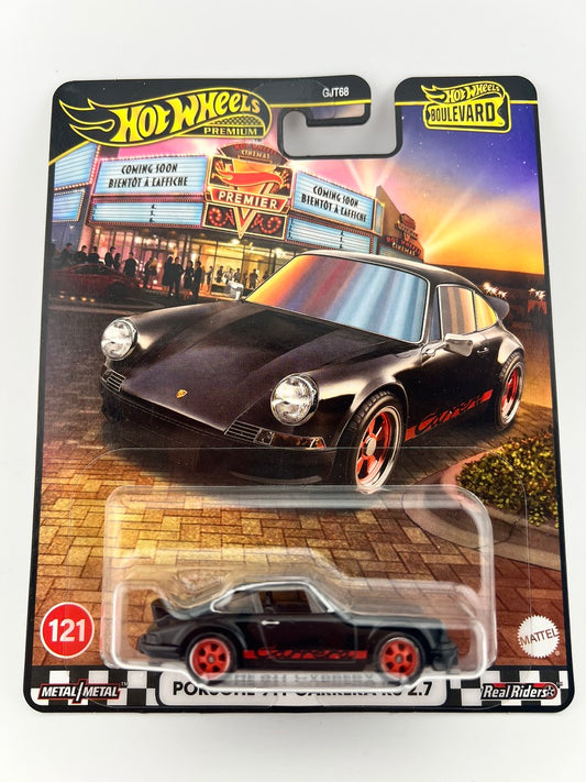 Hot Wheels Premium Boulevard – Porsche 911 Carrera RS 2.7 Fishwheels