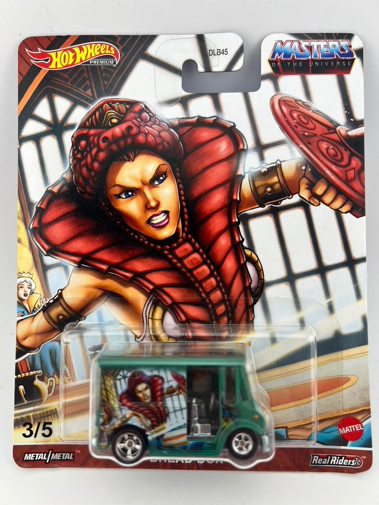 Hot Wheels Premium Bread Box – Masters of the Universe (Teela) Fishwheels