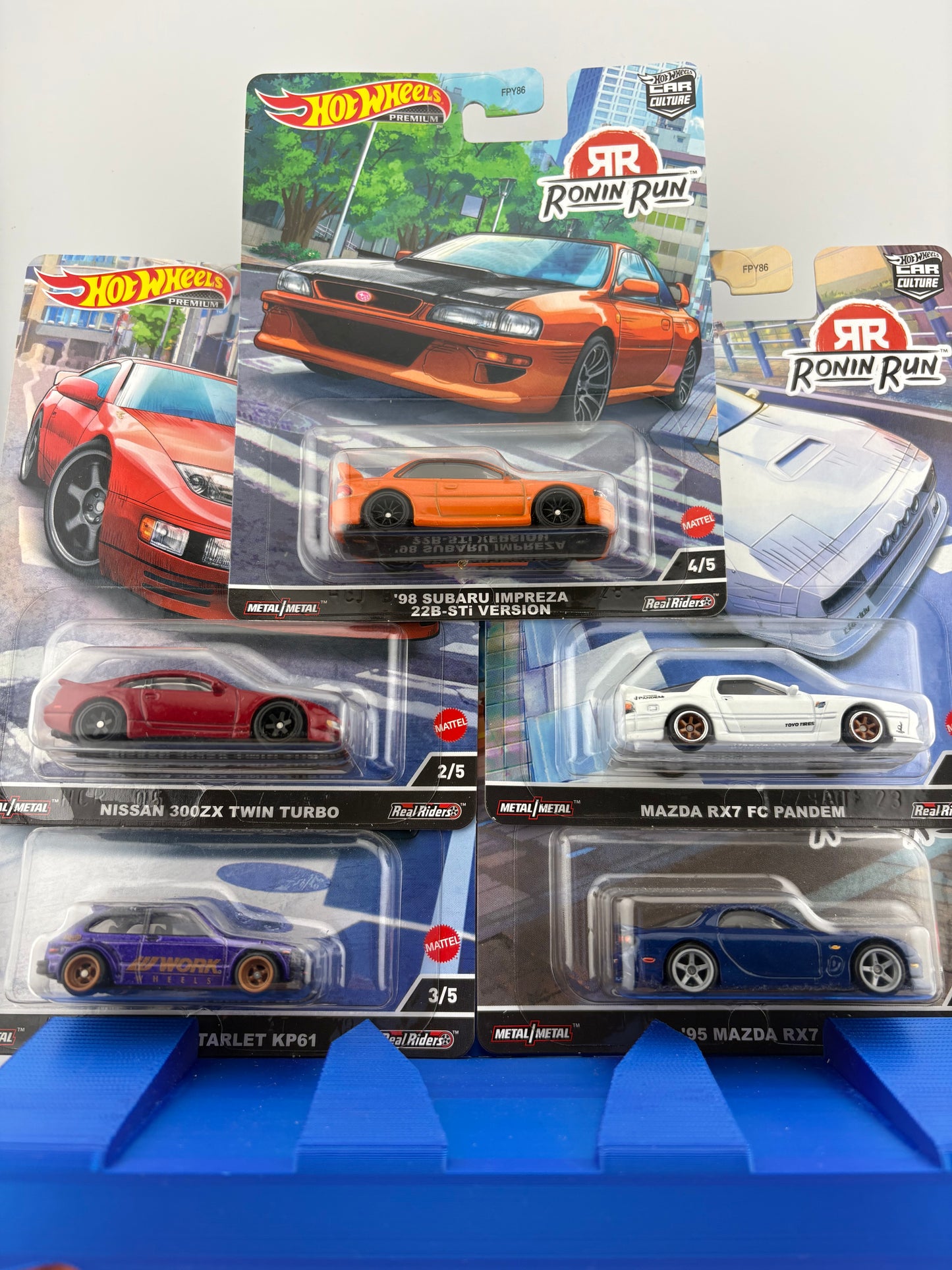 Hot Wheels Premium Car Culture – Ronin Run (5-Car Set)
