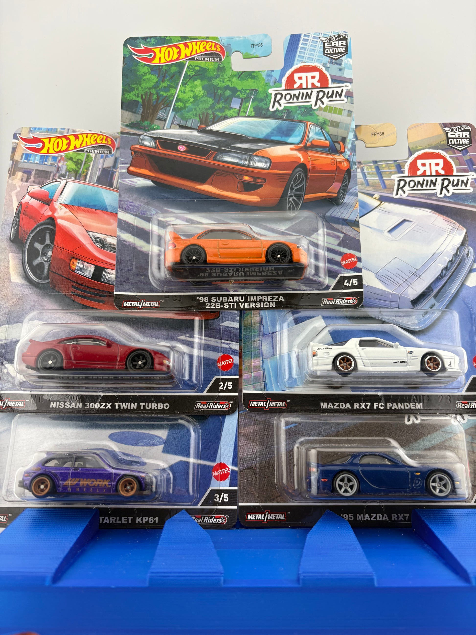 Hot Wheels Premium Car Culture – Ronin Run (5-Car Set)
