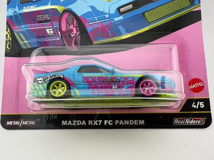 Hot Wheels Premium Car Culture Silhouettes – Mazda RX7 FC Pandem Fishwheels