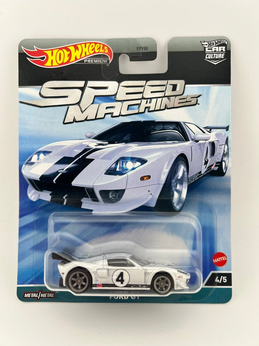Hot Wheels Premium Car Culture Speed Machines Ford GT Fishwheels