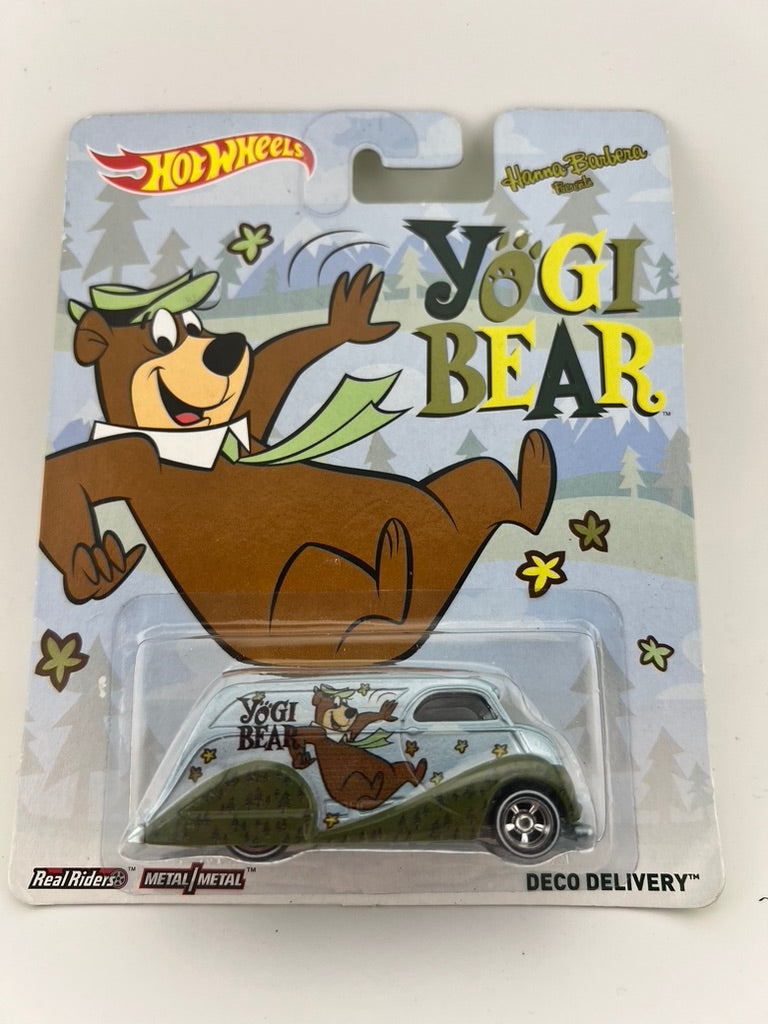 Hot Wheels Premium Deco Delivery – Yogi Bear Fishwheels