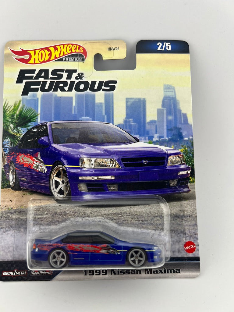 Hot Wheels Premium Fast & Furious – 1999 Nissan Maxima Fishwheels