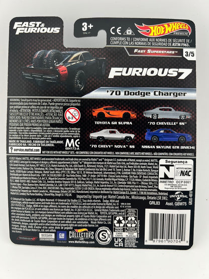 Hot Wheels Premium Fast & Furious ’70 Dodge Charger Fishwheels
