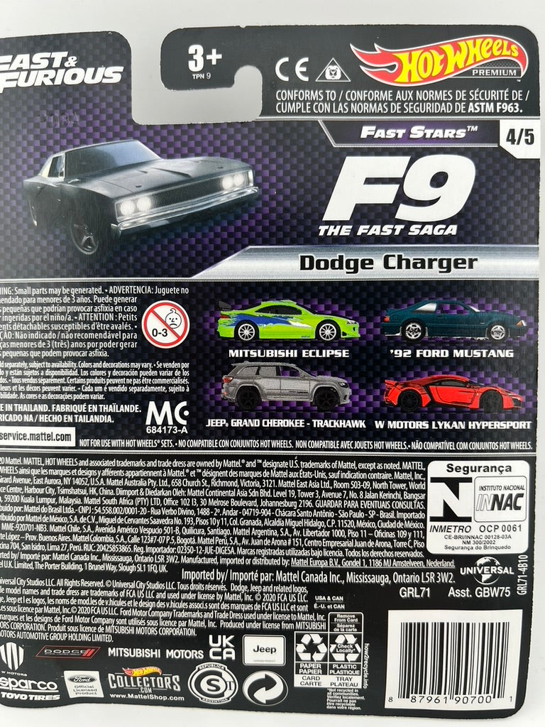 Hot Wheels Premium Fast & Furious – Dodge Charger Fishwheels