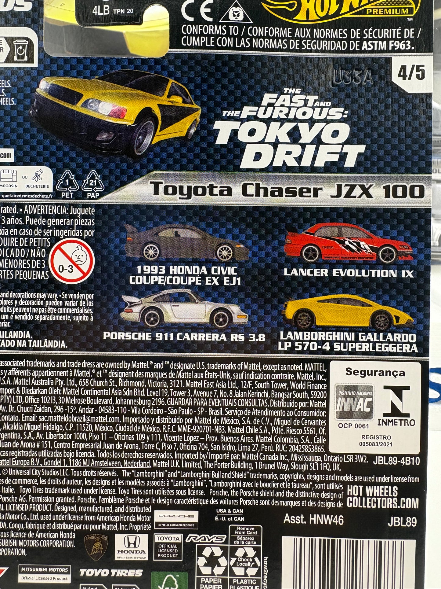 Hot Wheels Premium – Fast & Furious Mix M 2025 (Set of 5)