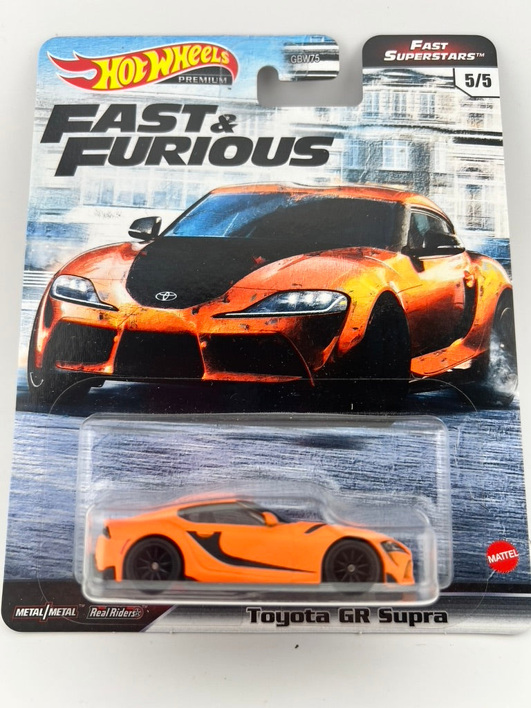 Hot Wheels Premium Fast & Furious Toyota GR Supra Fishwheels