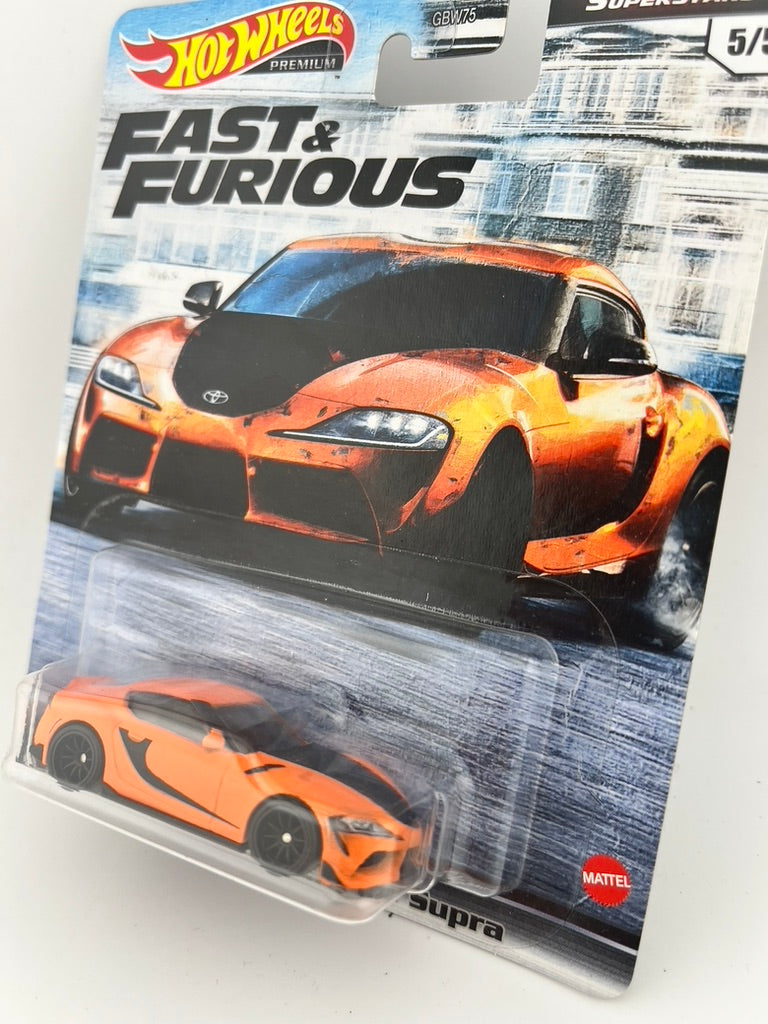 Hot Wheels Premium Fast & Furious Toyota GR Supra Fishwheels