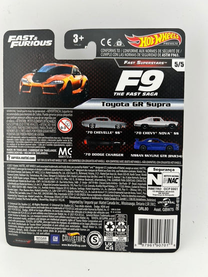 Hot Wheels Premium Fast & Furious Toyota GR Supra Fishwheels