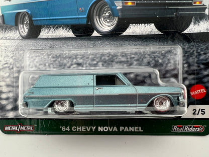 Hot Wheels Premium Fast Wagons – '64 Chevy Nova Panel (2/5)