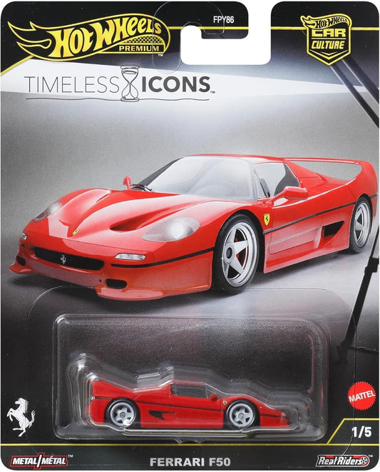 Hot Wheels Premium Ferrari F50 – Timeless Icons