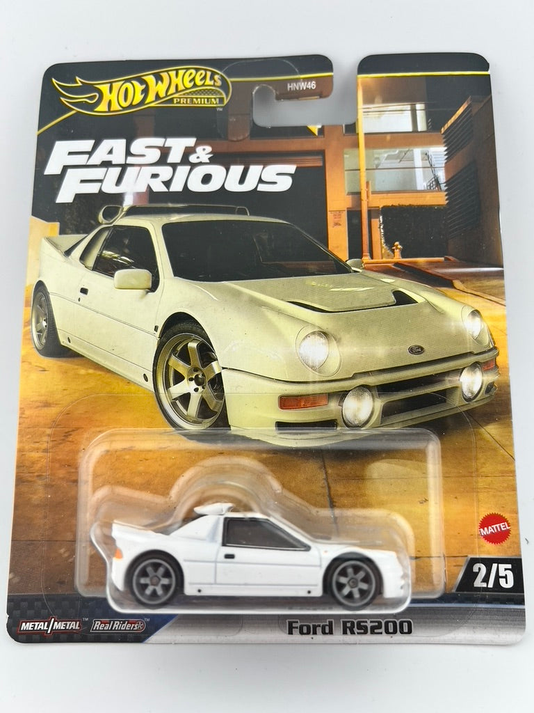 Hot Wheels Premium Ford RS200 – Fast & Furious Premium (2/5) Fishwheels