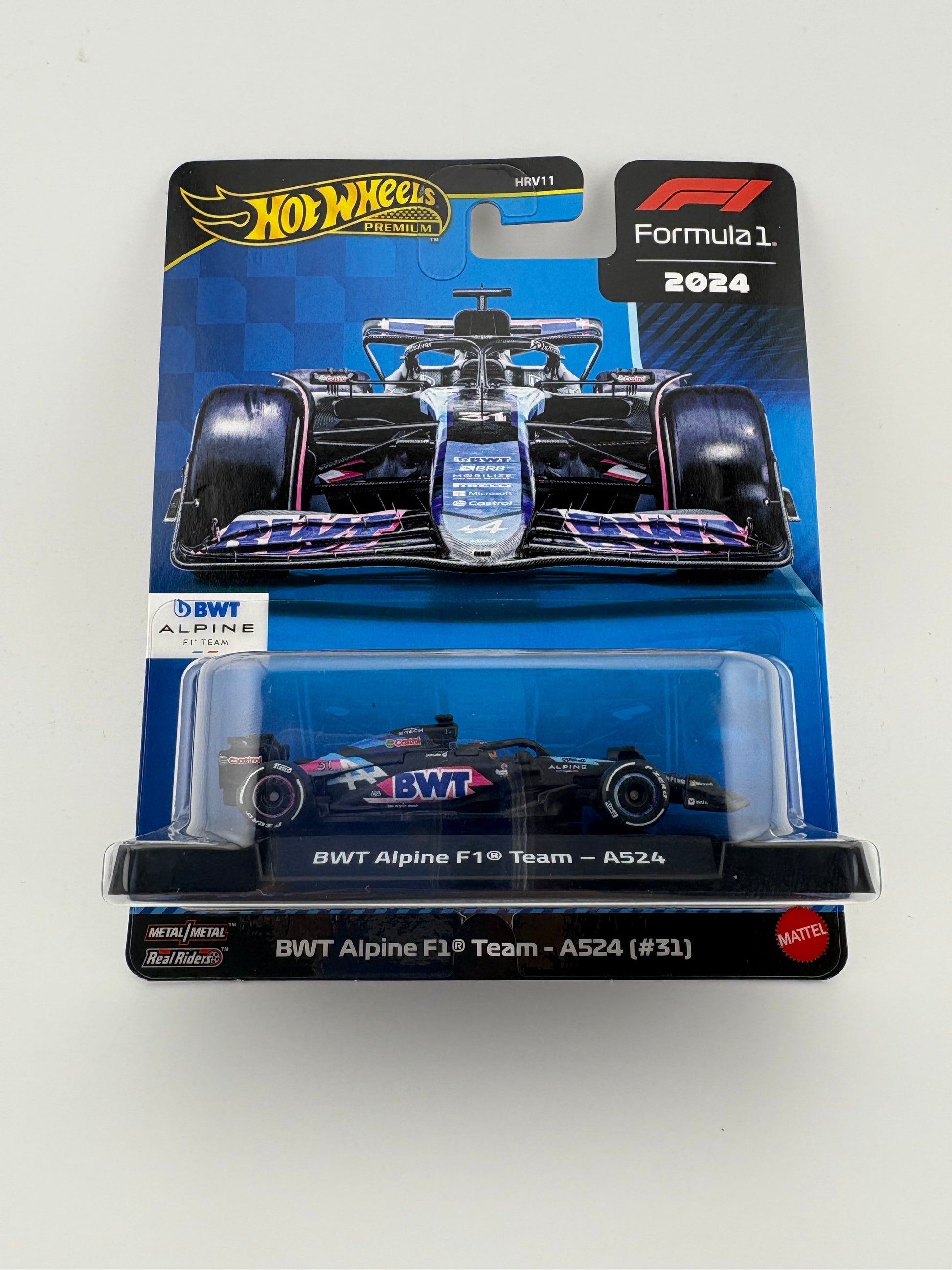 Hot Wheels Premium – Formula 1 2024: BWT Alpine F1 Team – A524 (#31)