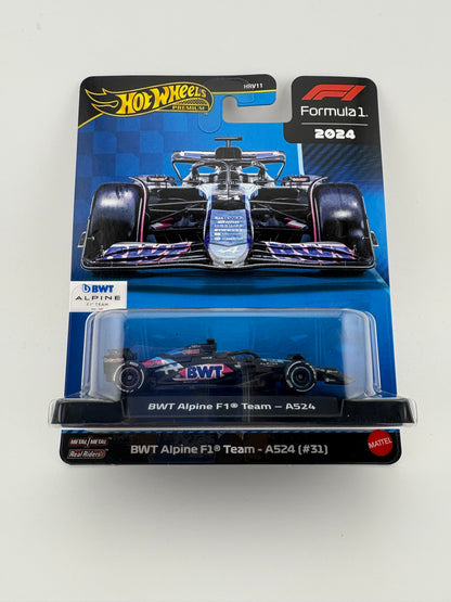 Hot Wheels Premium – Formula 1 2024: BWT Alpine F1 Team – A524 (#31)