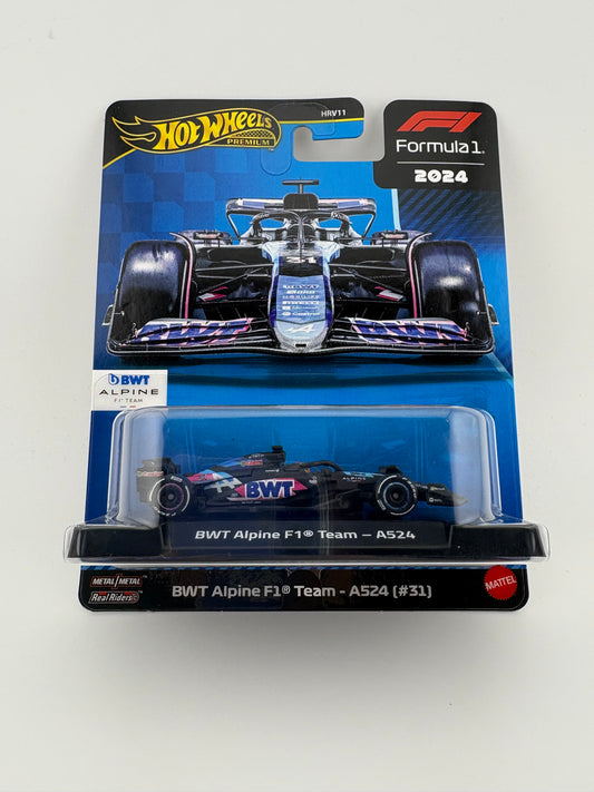 Hot Wheels Premium – Formula 1 2024: BWT Alpine F1 Team – A524 (#31)
