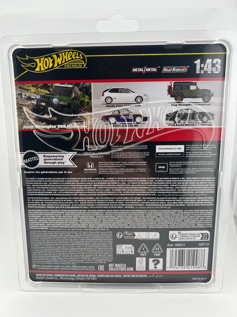 Hot Wheels Premium Jeep Wrangler 392 Rubicon Fishwheels