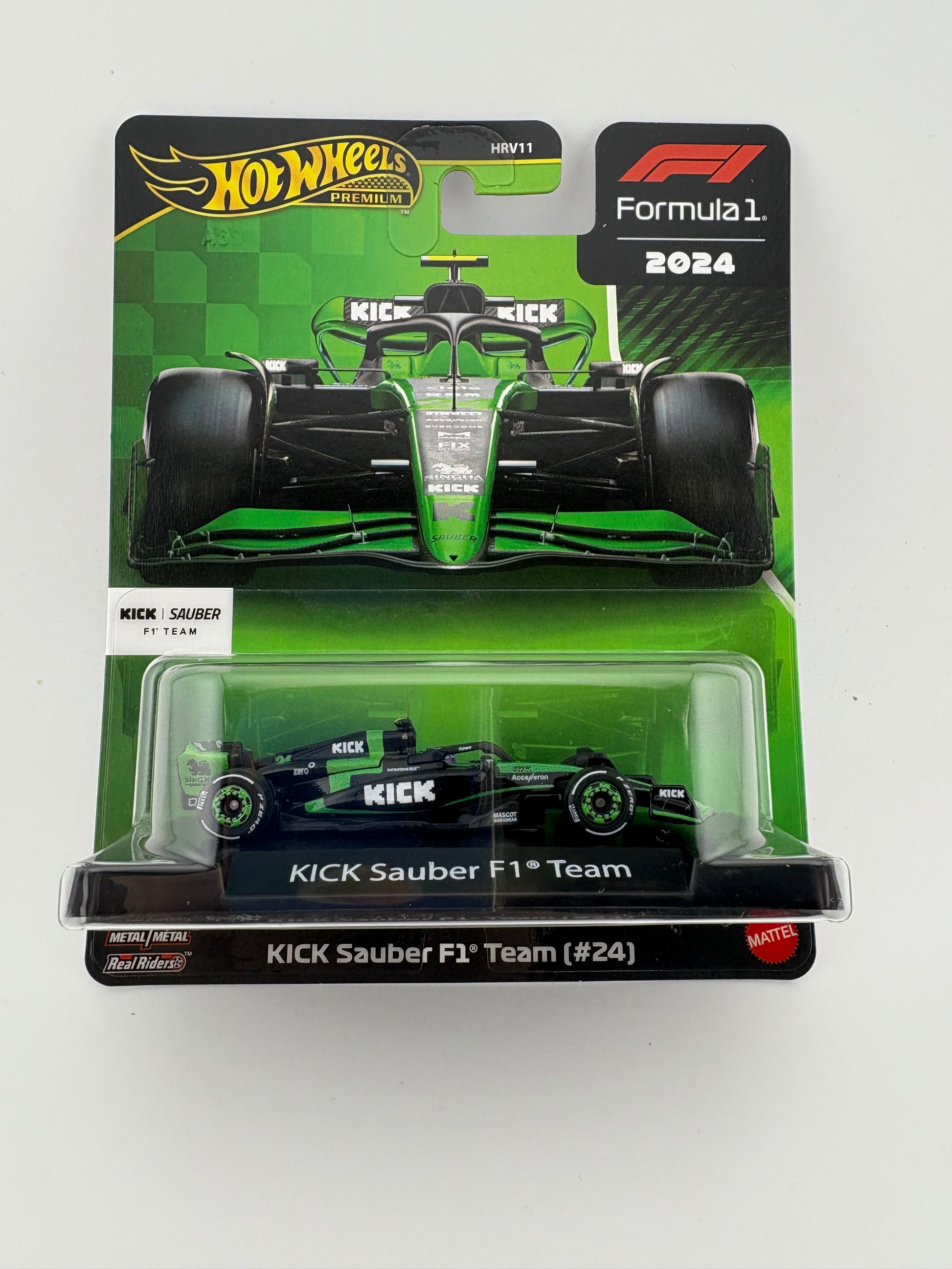 Hot Wheels Premium – KICK Sauber F1 Team (Zhou Guanyu)