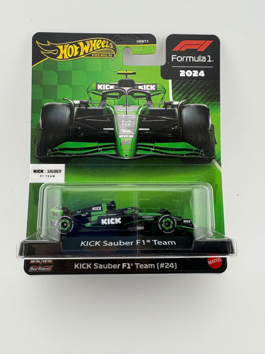 Hot Wheels Premium – KICK Sauber F1 Team (Zhou Guanyu)