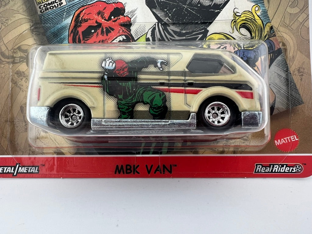 Hot Wheels Premium MBK Van – Marvel Captain America Fishwheels