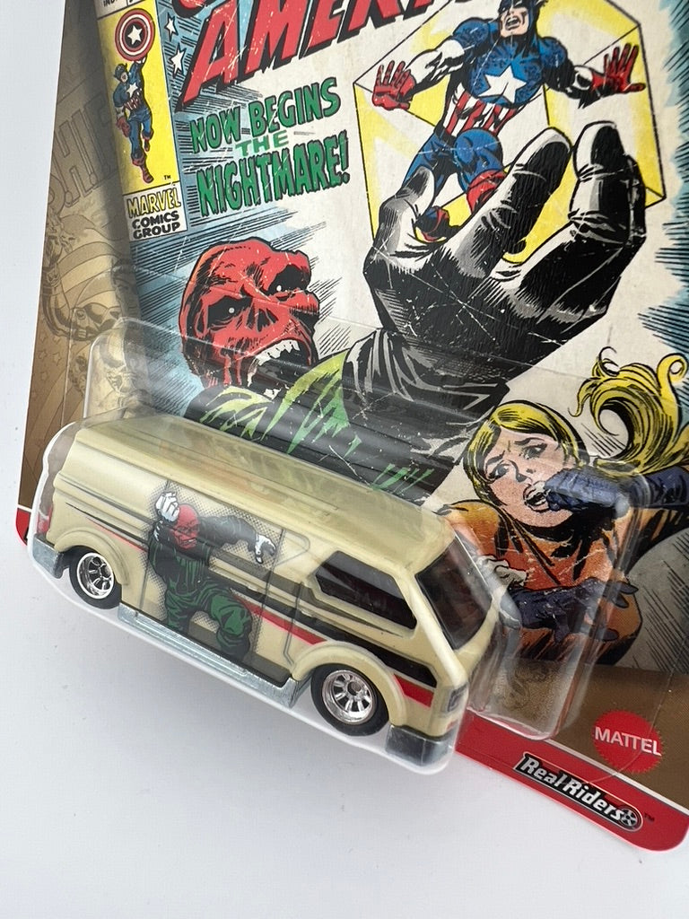 Hot Wheels Premium MBK Van – Marvel Captain America Fishwheels