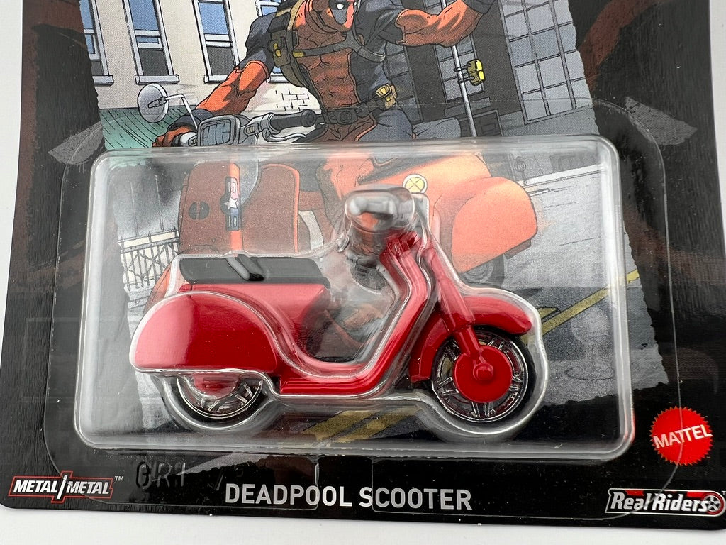 Hot Wheels Premium – Marvel Deadpool Scooter Fishwheels