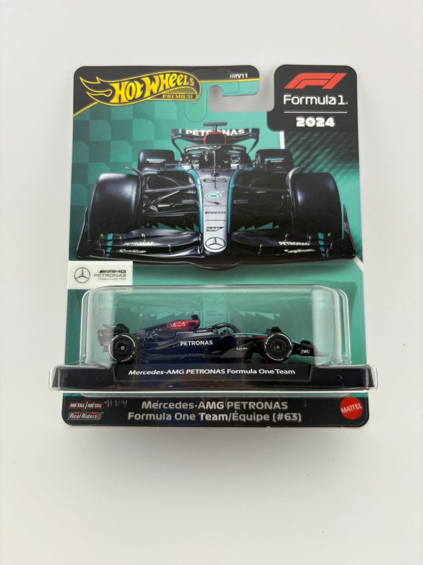 Hot Wheels Premium Mercedes-AMG Petronas Formula One Team (George Russell)