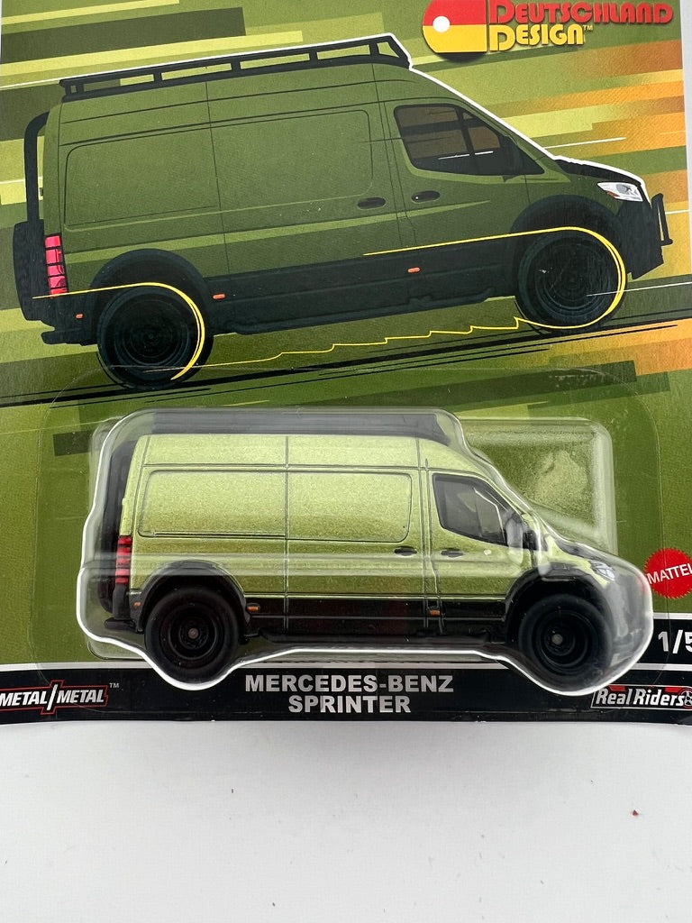 Hot Wheels Premium Mercedes-Benz Sprinter – Car Culture Deutschland Design Fishwheels