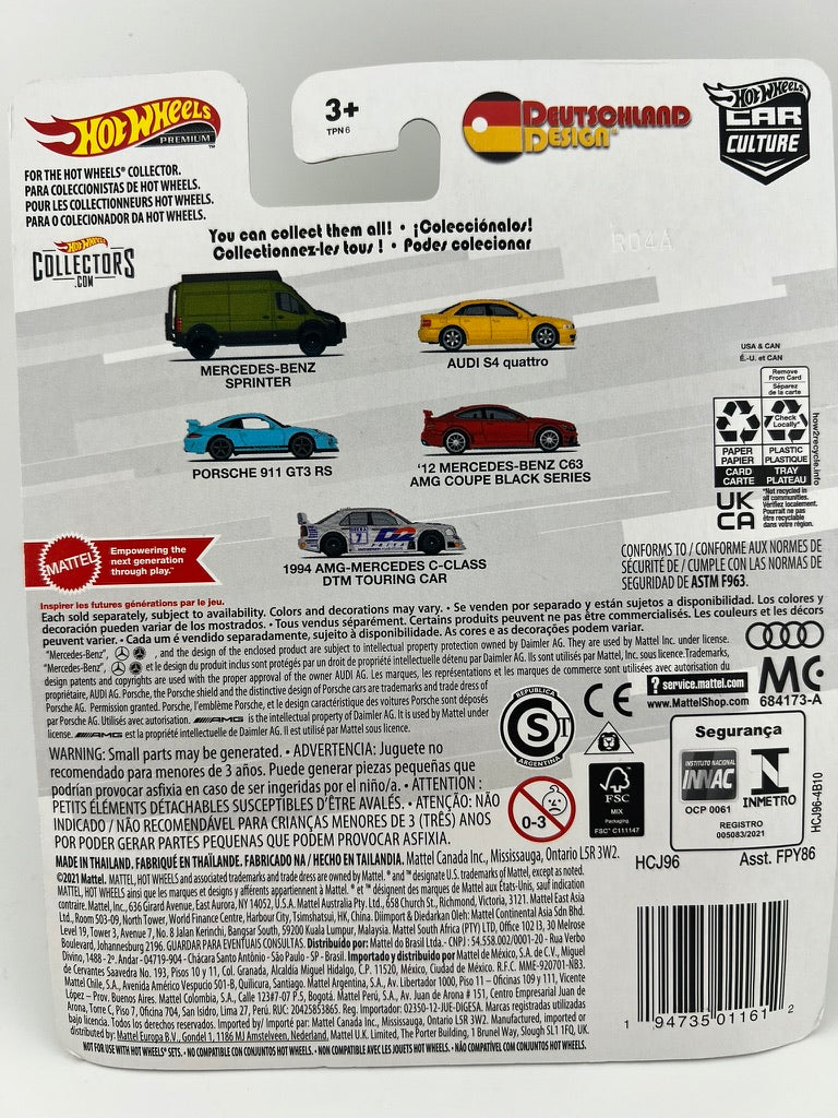 Hot Wheels Premium Mercedes-Benz Sprinter – Car Culture Deutschland Design Fishwheels