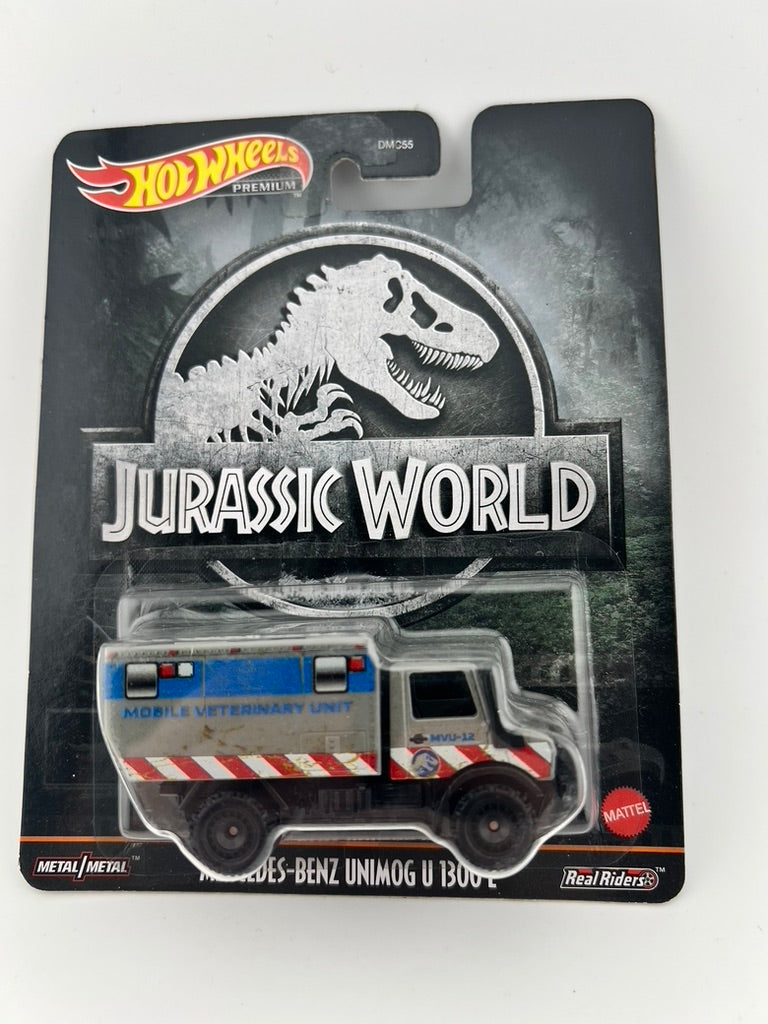 Hot Wheels Premium – Mercedes-Benz Unimog U 1300 L (Jurassic World) Fishwheels