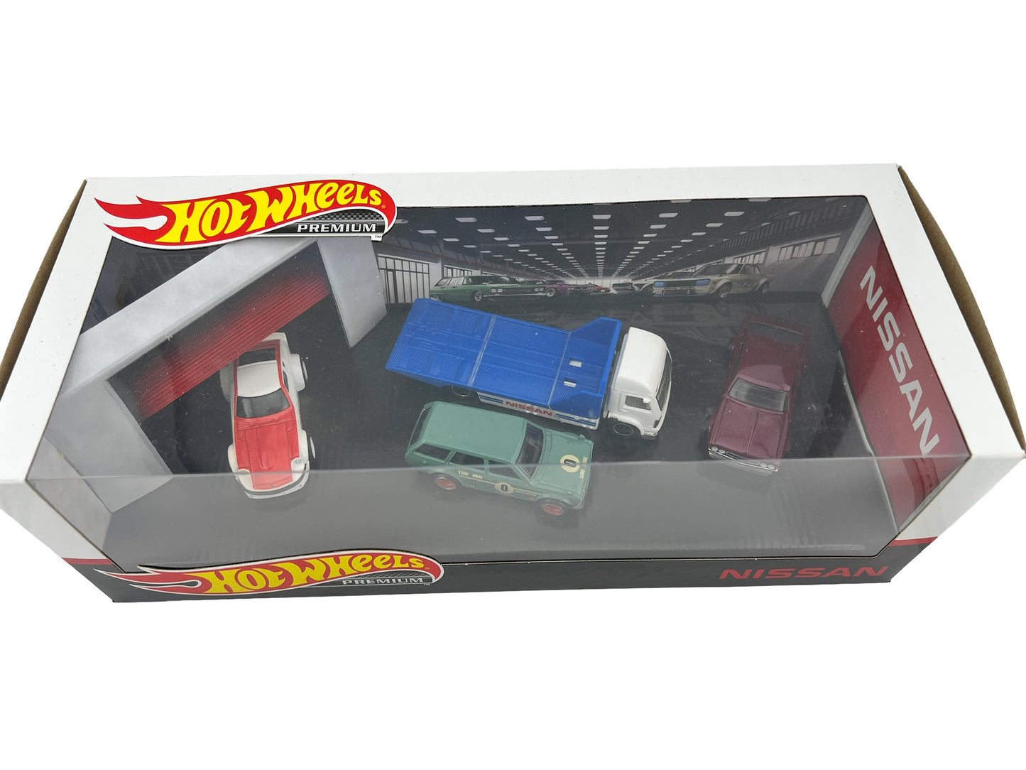 Hot Wheels Premium Nissan Set – Blue Hauler Edition Fishwheels
