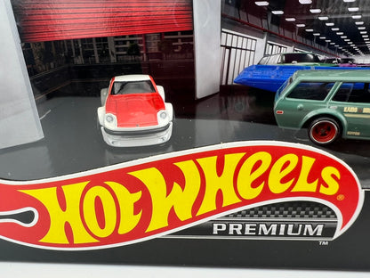 Hot Wheels Premium Nissan Set – Blue Hauler Edition Fishwheels