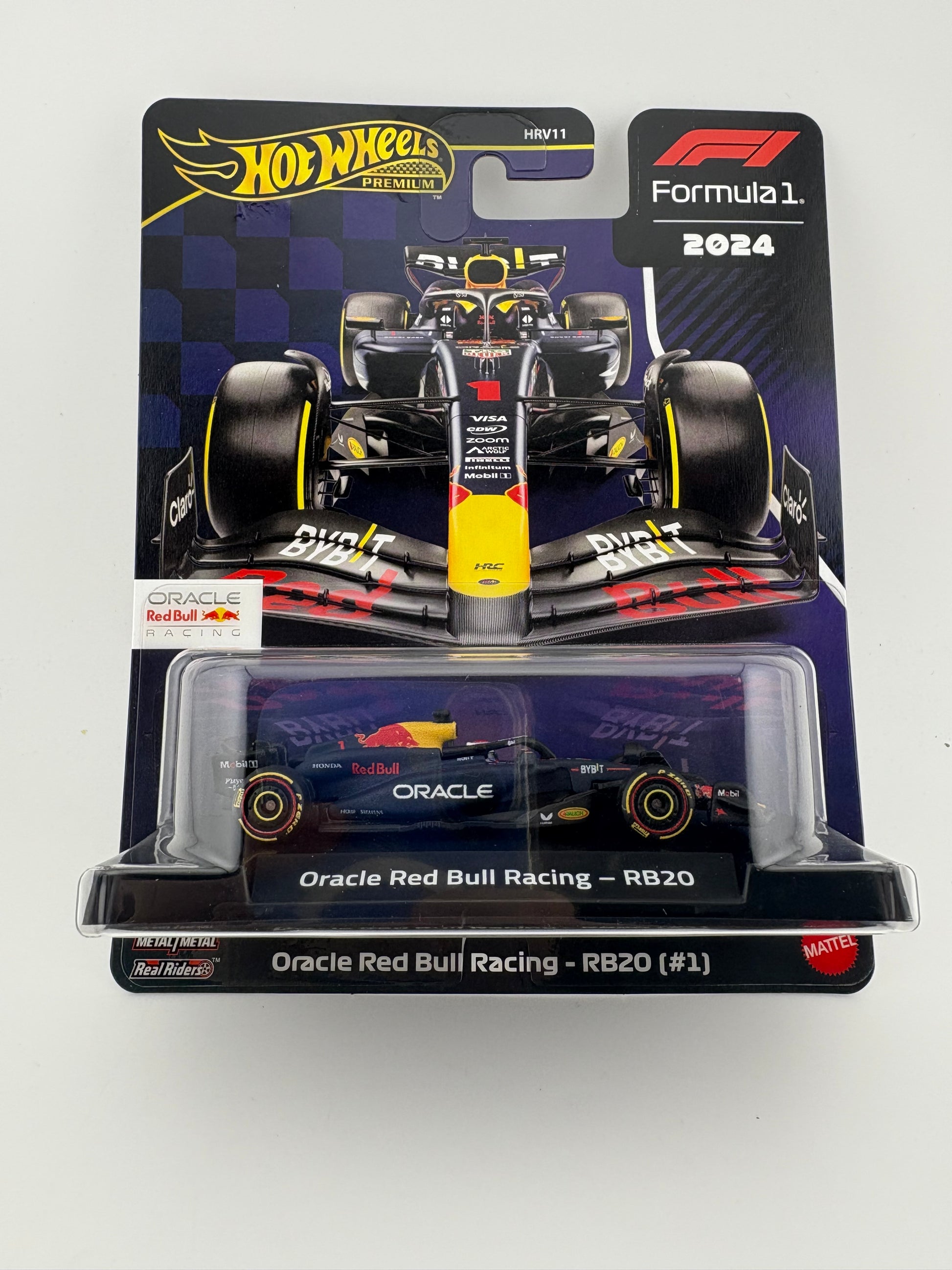 Hot Wheels Premium – Oracle Red Bull Racing RB20 (Verstappen #1)