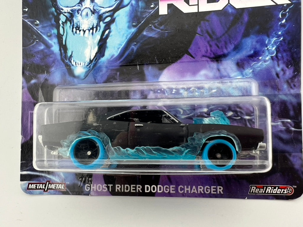 Hot Wheels Premium Pop Culture Marvel Ghost Rider Charger Fishwheels