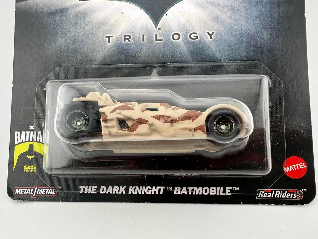 Hot Wheels Premium Pop Culture The Dark Knight Trilogy Batmobile Fishwheels
