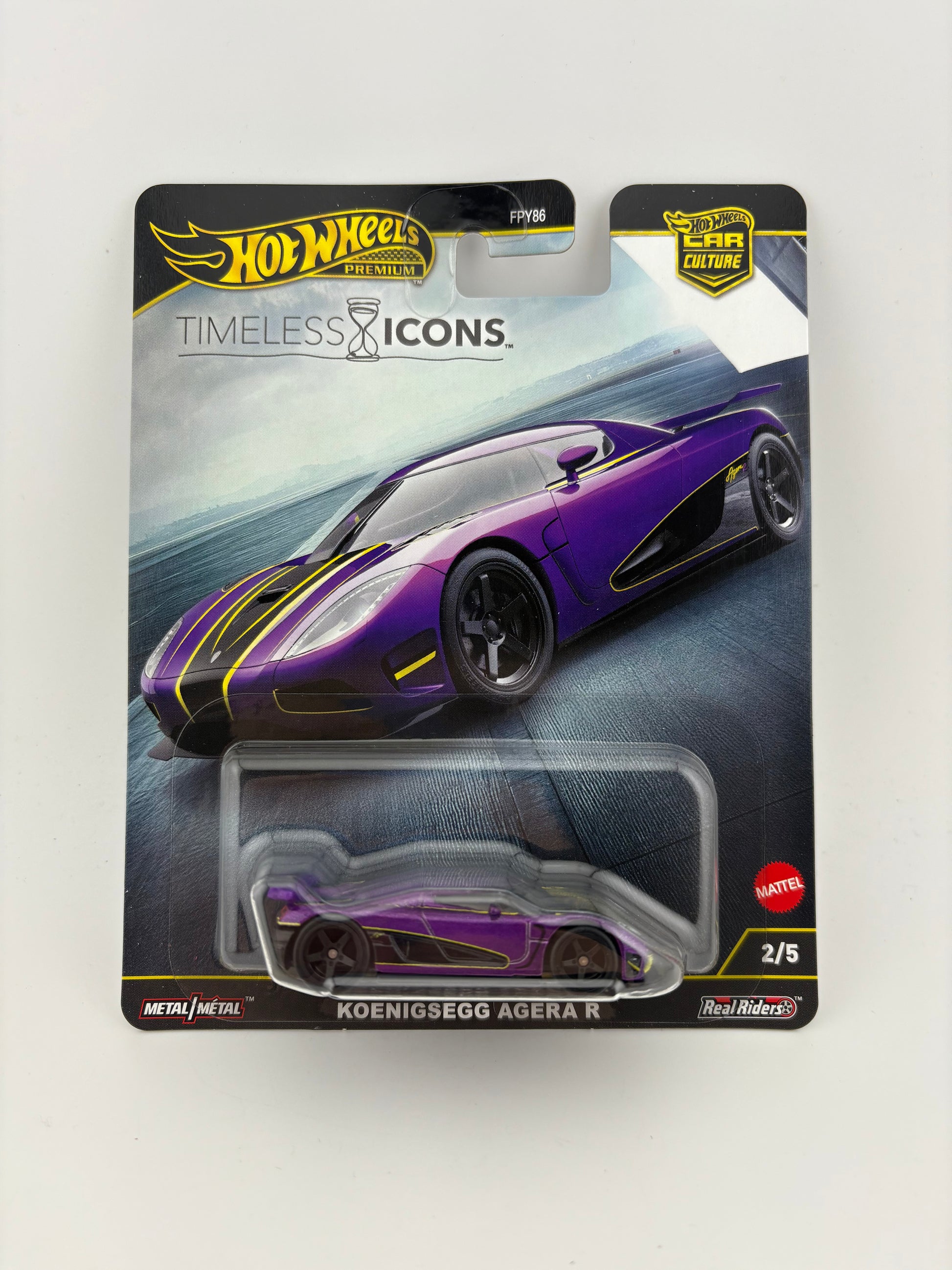 Hot Wheels Premium Timeless Icons – Koenigsegg Agera R