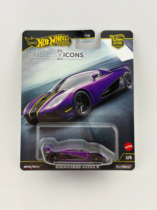 Hot Wheels Premium Timeless Icons – Koenigsegg Agera R