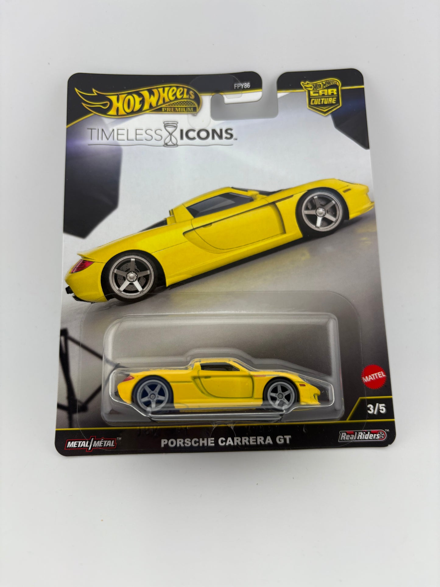 Hot Wheels Premium Timeless Icons – Porsche Carrera GT