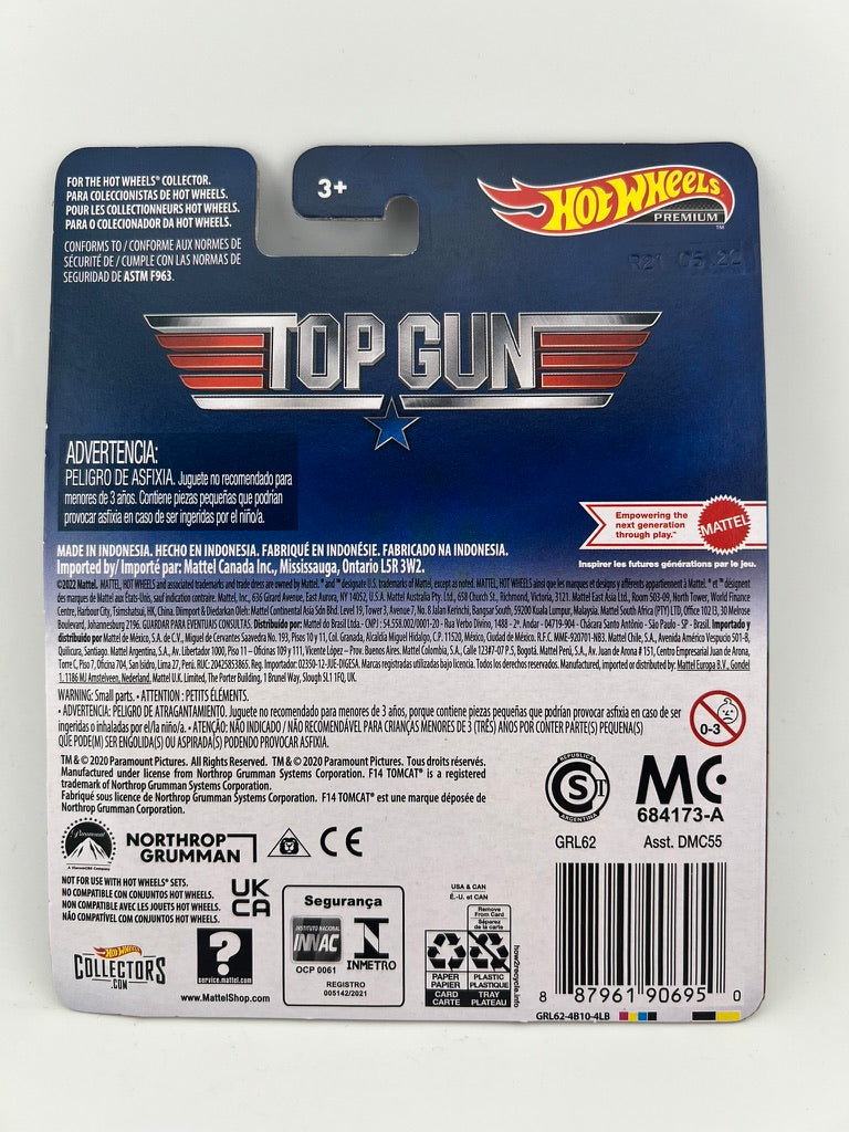 Hot Wheels Premium – Top Gun Grumman F-14 Tomcat Fishwheels