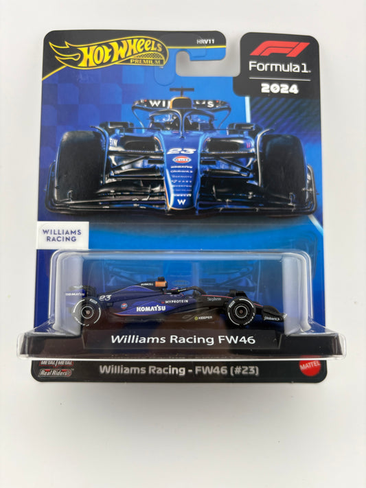 Hot Wheels Premium – Williams Racing FW46 (#23 Alex Albon)