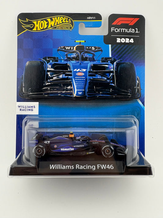 Hot Wheels Premium – Williams Racing FW46 (Logan Sargeant)