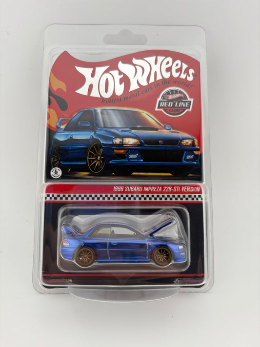 Hot Wheels Red Line Club – 1998 Subaru Impreza 22B-STi Version
