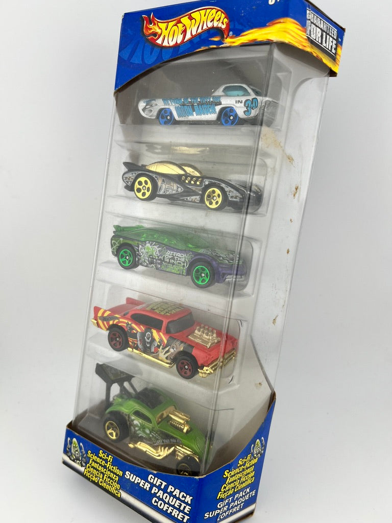 Hot Wheels Sci-Fi 5-Car Gift Pack Fishwheels