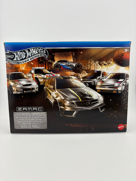 Hot Wheels Silver Series ZAMAC 5-Car Pack 