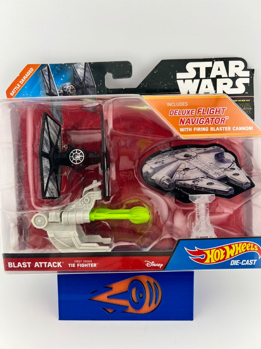 Hot Wheels Star Wars Blast Attack First Order TIE Fighter – 1:64 Scale Fishwheels